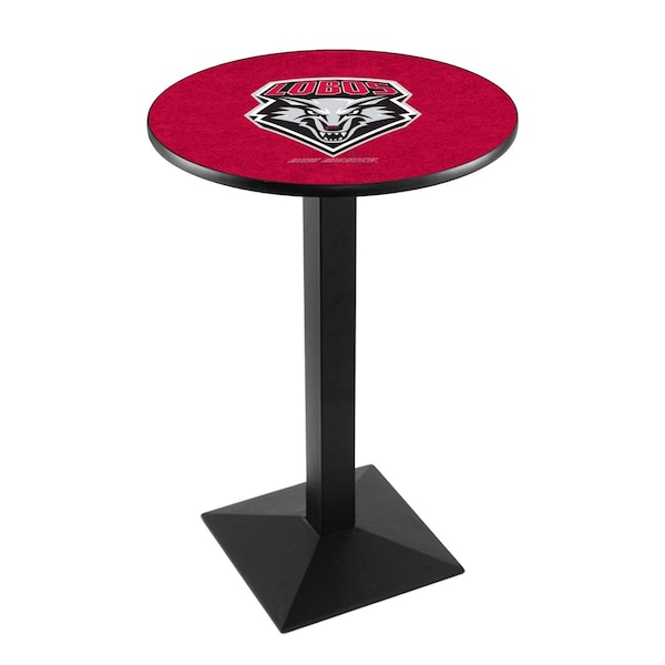 42" Blk Wrinkle New Mexico Pub Table